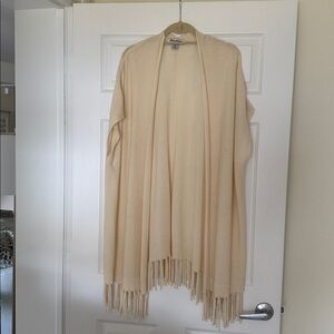 Tommy Bahama elongated, fringed sweater